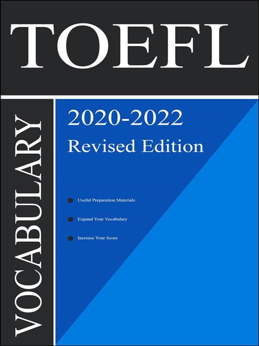 Title details for TOEFL Vocabulary 2020 by College Exam Preparation - Wait list